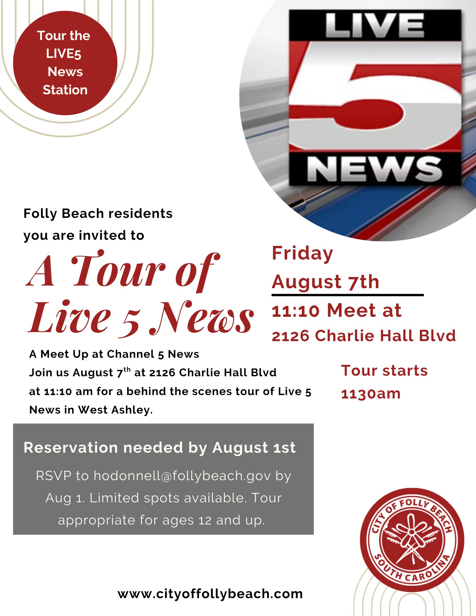 Tour of LIVE 5 News Station 